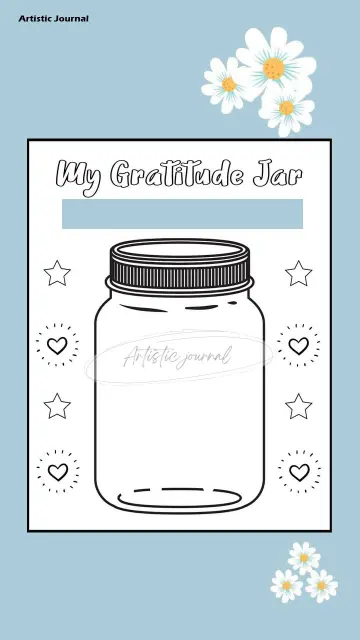 Gratitude Jar | Gratitude Bullet Journal